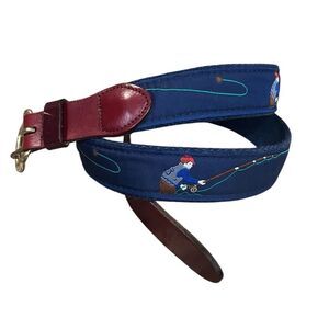 Leather man ribbon fisherman belt size 36